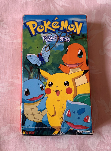 Vhs Pokemon Poke Friends En Ingles 3 Capitulos Pikachu 