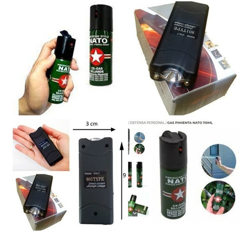 Mini Picana Bolsillo + Regalo Gas Pimienta Envios En El Dia