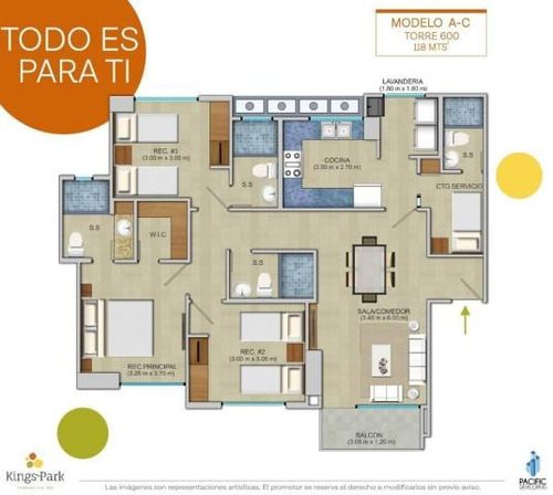 Imagen 8 de 10 de Venta De Apartamento En Kings Park Condado Del Rey 20-3990