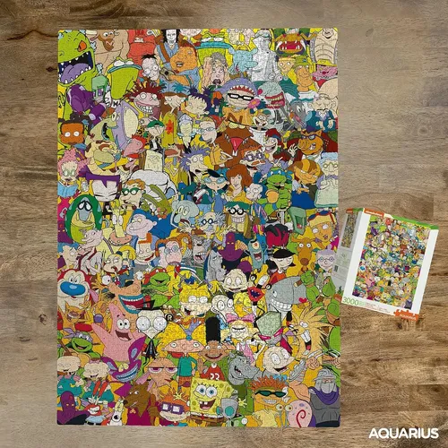 Aquarius Nickelodeon 90s Puzzle (3000 Piece Jigsaw Puzzle