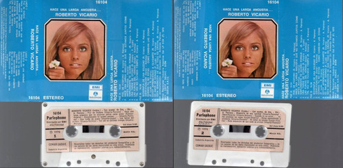 Roberto Vicario Lote De Cassettes (Usado)
