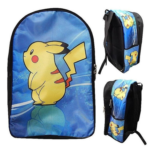 Imagen 1 de 2 de Pokemon Mochila Backpack Pikachu