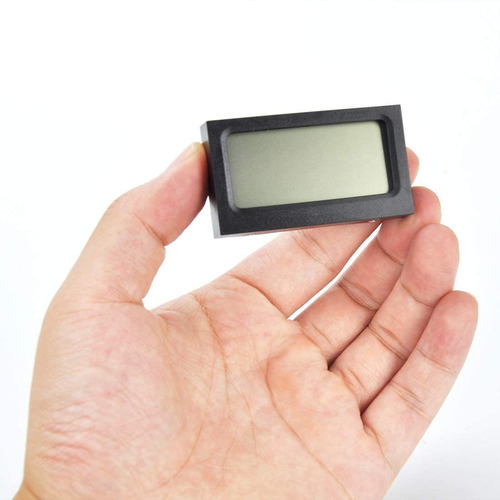 Pinmu - Higrómetro Digital Para Interiores Con Pantalla Lcd