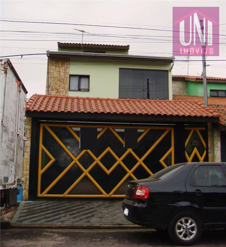 Sobrado Residencial À Venda, Jardim Rina, Santo André. - So0199