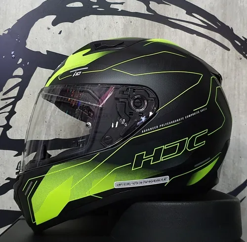 Casco hjc verde store