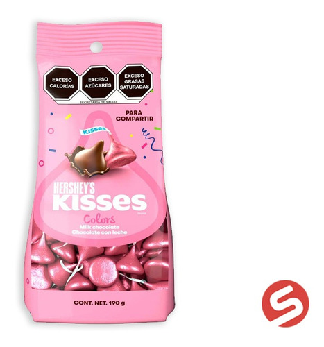 Hersheys Kisses Colors Chocolate Con Leche 190 Gr