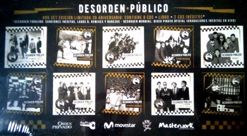Desorden Público: Discografía Completa En Mp3 320