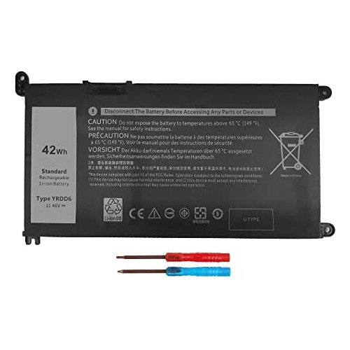 Batería Yrdd6 De 42wh Laptop Dell Inspiron 14 5480 548...