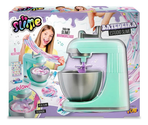Batedeira Estúdio Slime Fábrica De Slime - Fun