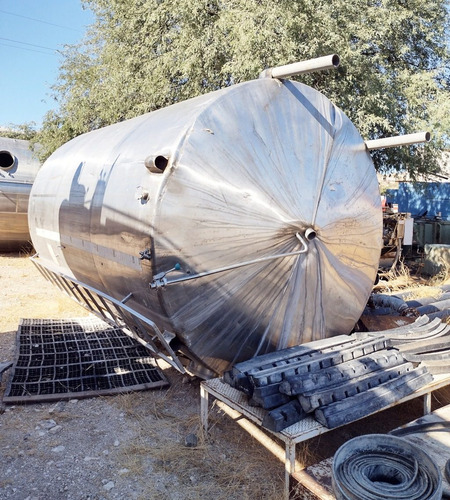 Imagen 1 de 4 de Tanque De Acero Inoxidable Con Capacidad De 19,100 Litros