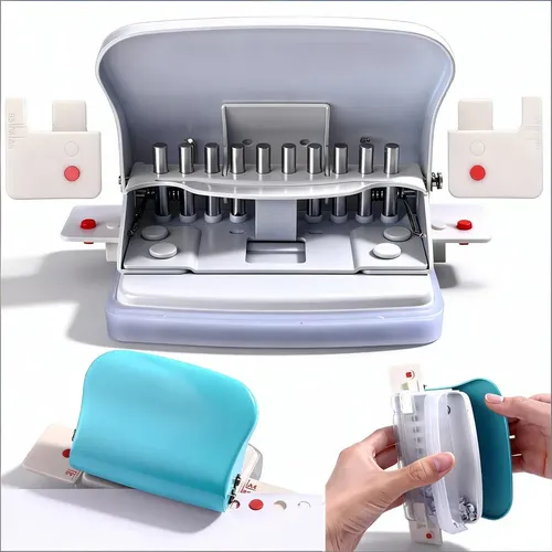 Máquina De Encuadernado En Espiral Portátil Para Papel