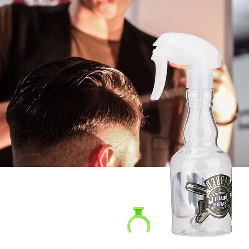 Pulverizador De Agua Black Black Barber, 280 Ml, Recargable,