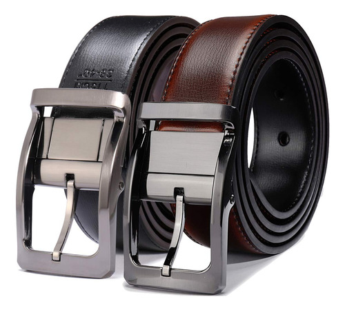 Beltox - Cinturon Reversible Para Hombre De 1.25 Pulgadas De