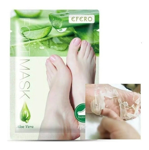 Meia Esfoliante Para Pés - Peeling Pés Efero Par Foot Mask