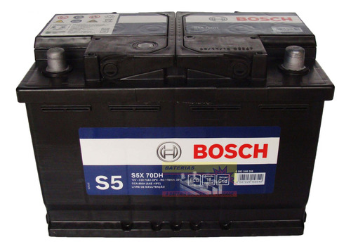 Bateria Automotiva Bosch 70ah 12v Toro Sorento C 180 Tiguan