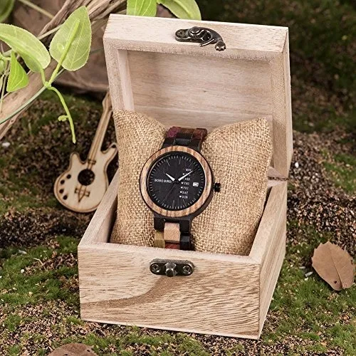 Relojes de bambu hotsell