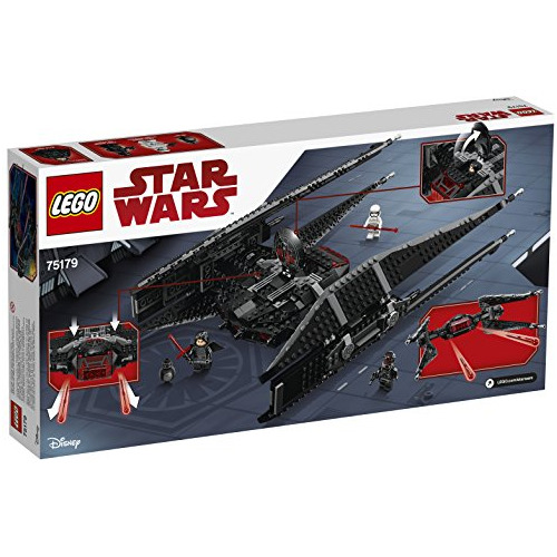 Lego Star Wars Episode Viii Kylo Ren's Tie Fighter 75179 B