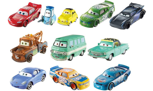 Disney  Pixar Cars  Diecast Dotcom Paquete De 