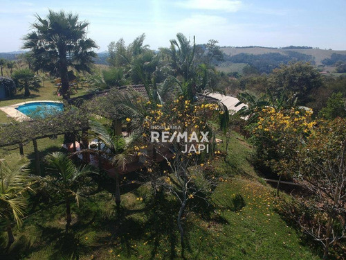 Chácara 2 Dormitórios À Venda, 145000 M² Por R$ 2.000.000 - Rio Acima - Jundiaí/sp - Ch0108