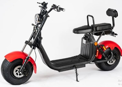 Imagen 10 de 15 de Moto Scooter Electrico Citycoco Harley Chopper Bateria Litio