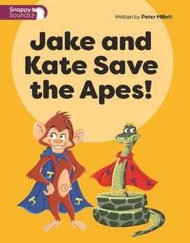 Livro Jake And Kate Save The Apes!