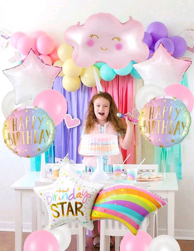 Kit De Globos Para Fiesta Decoración