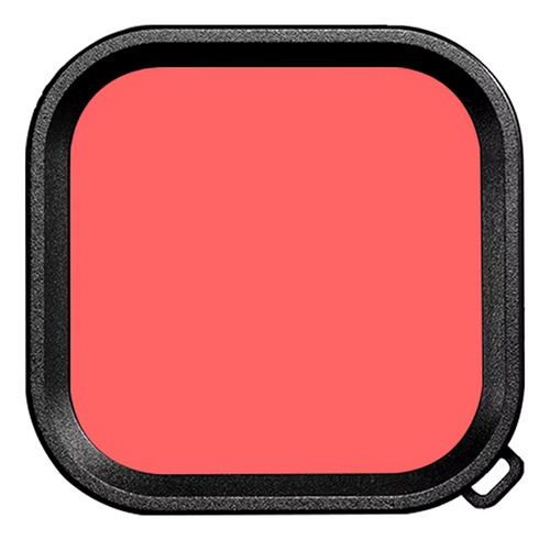 Filtro De Mergulho Para A Gopro Hero9 10 11 12 13 Black Cor Vermelho