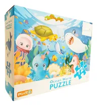 Comprar Juego Mesa Puzzle Animales Marinos Oceano Educativo 72pcs