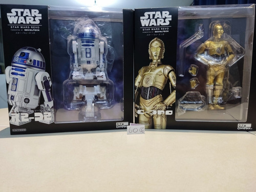 Kaiyodo Revoltech Star Wars R2d2 Y C3po 