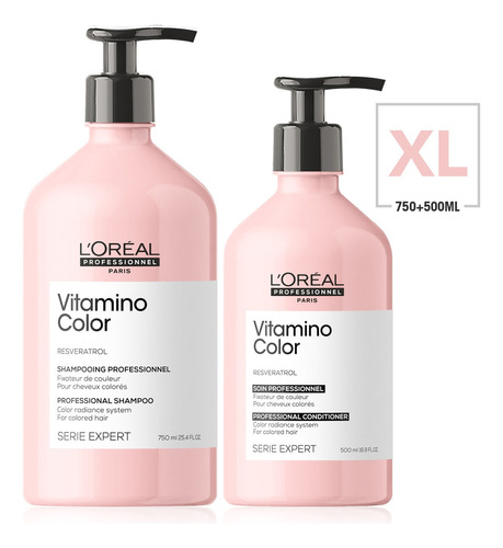  Set Vitamino Color Shampoo + Acondicionador L'oréal Pro