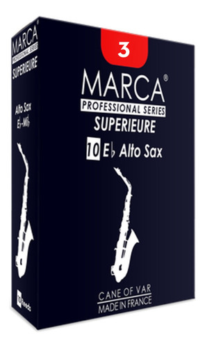 Cañas Marca Modelo Superieure Saxo Alto Caja De 10 Unidades