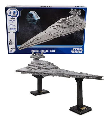 Maqueta Spin Master Games 4d Build Star Wars Imperial Star