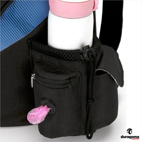 Mochila Transportadora Mascotas Reforzada Malla Respirable