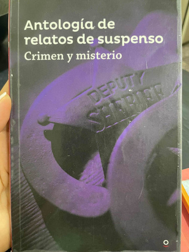 Libro Antologia De Relatos De Suspenso Crimen Y Misterio