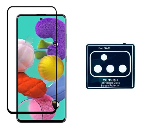 Imagem 5 de 5 de Pelicula De Ceramica 9d + P. Camera Para Samsung Galaxy A52s