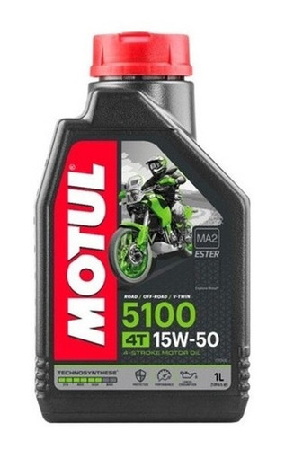 Óleo Motul 5100 15w50 Semi Sint Kawasaki Ninja 300 Z300