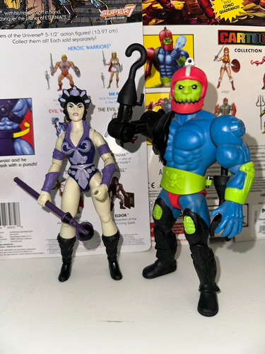 Lote Masters Of The Universe Origins Trap Jaw Y Evil-lyn (Usado)