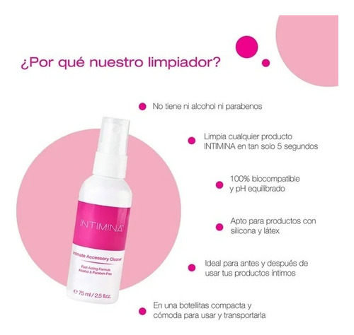 Intimina Copa Menstrual Compacta Plegable Y Spray Limpiador