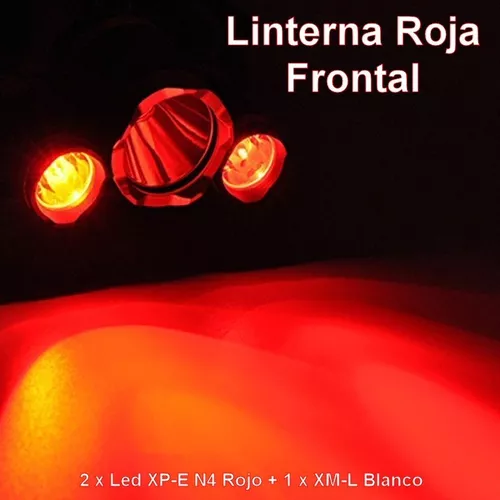 Estas linternas frontales LED con luces blancas y rojas son potentes,  recargables y ligeras - Showroom