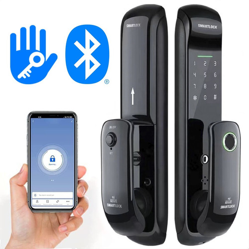 Imagen 1 de 10 de Cerradura Inteligente Smart Wifi Bluetooth Huella Nfc App 