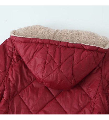 Parka Térmica Impermeable De Invierno Para Mujer Con Capucha