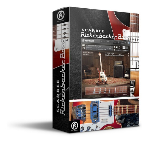 Kit 06 Native Instruments Scarbee Bass Coleção Kontakt (Usado)
