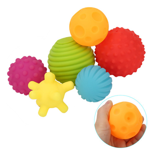 Pelota Sensorial Para Bebé Juego De Bolas Múltiples