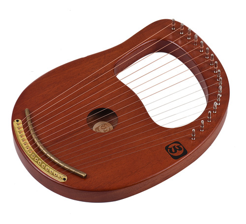 Arpa Tipo Lira, Tela, Libro De Música, Madera, Wh-16, Lira D