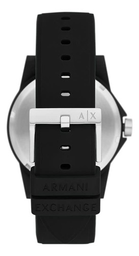 Funda De Silicona Para Hombre Watch Ax Armani Exchange Ax252