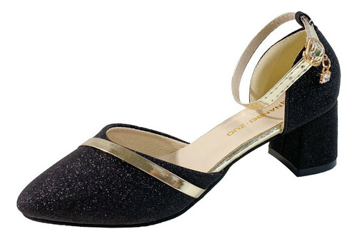 Sandalias De Tacón Alto Para Mujer Punta Puntiaguda Fiestas
