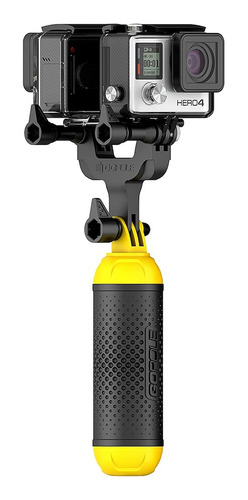 Imagen 5 de 7 de Adaptador De Cámaras Doble Gopole Gpdc-20 Gopro Dualcam 180°