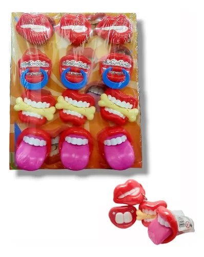 Chupetin Fun Pop Bocas Pack 12uds