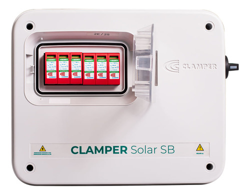 String Box Clamper Solar 2 Entradas 2 Saídas 32a 1040v 2e/2s
