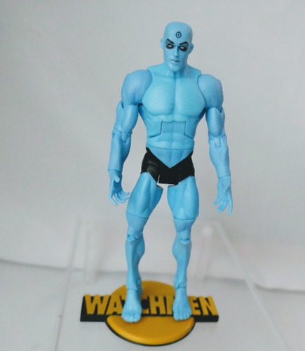 Boneco Dr Manhattan Watchmen Dc Universe 